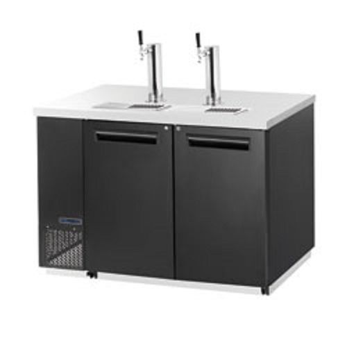 New MAXX COLD Back Bar Double Keg Cooler w/ Tower MCBD60-2B FREE SHIPPING!