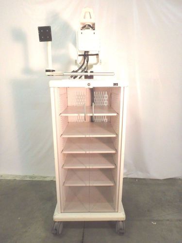 ProMedica Endoscopy Medical OR Video Mobile Rolling Cart Tower Stand Cabinet