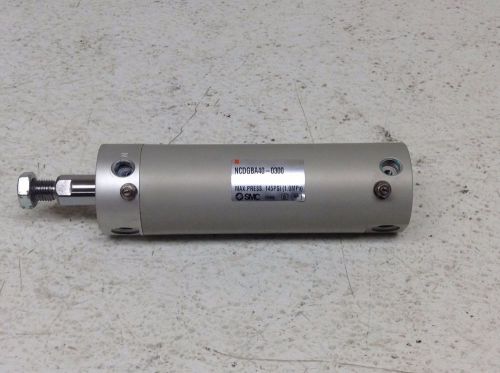 SMC NCDGBA40-0300 Pneumatic Cylinder 1 1/2&#034; Bore 3&#034; Stroke NCDGBA400300