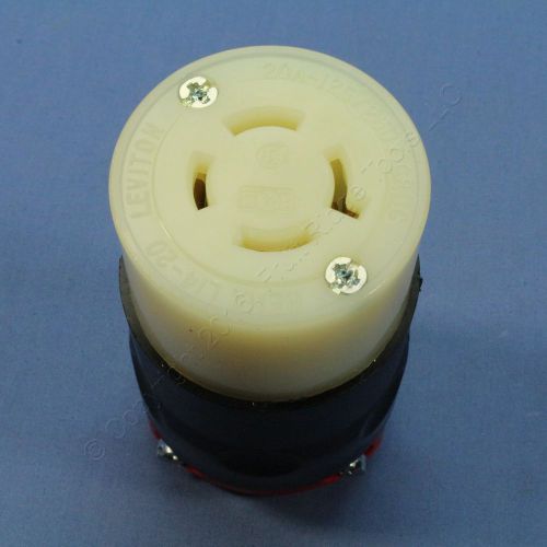 Leviton L14-20 Twist Locking Connector Plug Red Indicator Tab 20A 125/250V 2413