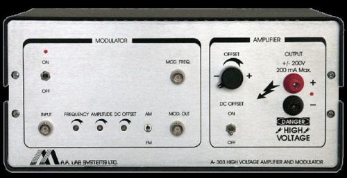 A-303 High Voltage Amplifier/ Piezo Driver and Modulator