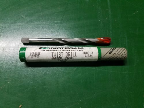 Precision drill co. jobber length taper shank 17/64&#039;&#039; for sale