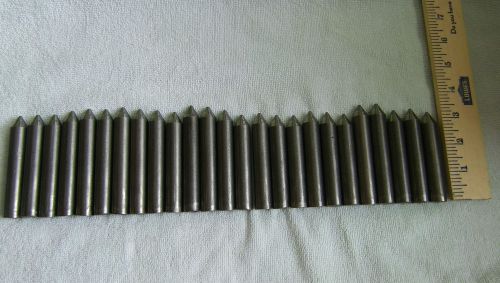 25 pc lot of 5/8&#034; dia 1040 cr steel round bar,machining steel rod,around 7 feet! for sale