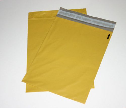 50 Glossy Baby Print Designer POLY MAILERS (9x12 inches) Shower, Yellow, bag