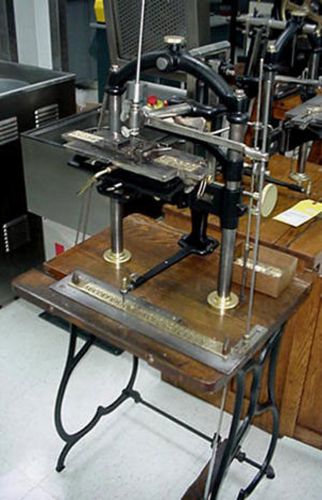 Antique Frank B Grover Co/New York 2 Dimensional Engraving Machine Circa 1900