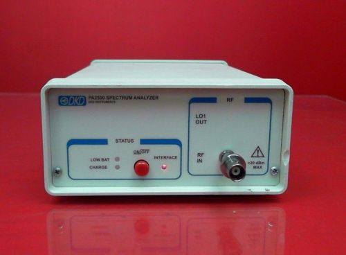 DKD PA2500 Pc RF Spectrum Analyzer, Light Weight &amp; Portable (POWERED ON)