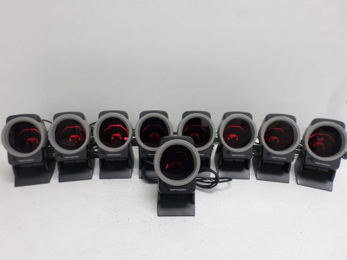 Lot of (9) Opticon OPM-2000 Omnidirectional Laser Scanner  No power supplies