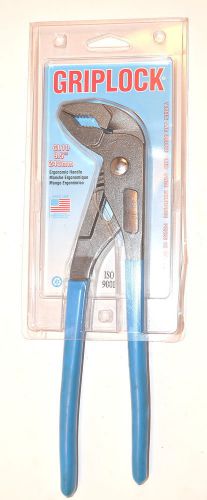 NOS Channellock USA 9-1/2&#034; TONGUE &amp; GROOVE GRIP-LOCK UTILITY PLIERS #GL10
