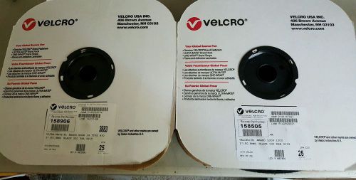 25 yards! velcro industrial grade sticky back or sow on. hook and loop for sale