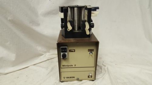 Gilson Minipuls 2 Peristaltic 4 Channel Pump with FWD and REV Controls