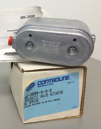 Barber Colman Controline MK-2690-0-0-2 Pneumatic Valve Actuator