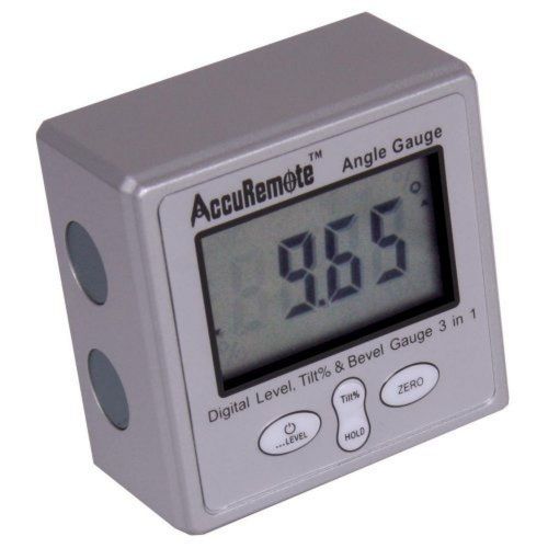 AccuRemote Digital Electronic Magnetic Angle Gage Level / Protractor / Bevel ...