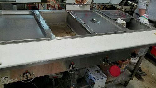 Used in good condition Dukes steamed 4 counters fast food serving
