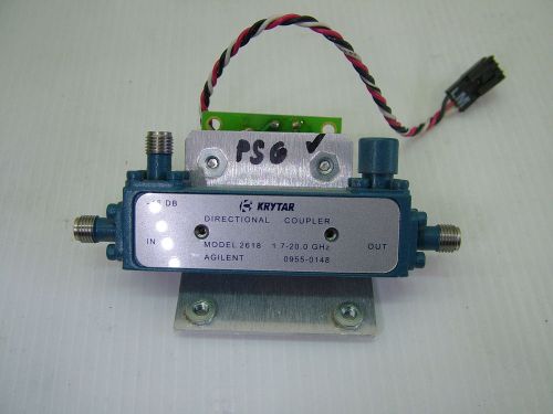 Agilent 0955-0148 Directional Coupler 1.7 - 20GHz + Bias 08360-60091 for PSG