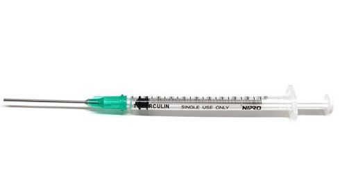 10 pack - 1ml sterile syringe with blunt tip needle 18ga x 1-1/2&#034; for sale