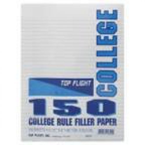 Top Flight Filler Paper College Rule, 150 Sheets 150 CT (Pack of 6)