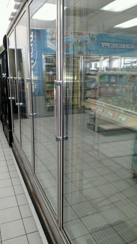 Zero Zone 4-door display freezer for sale.