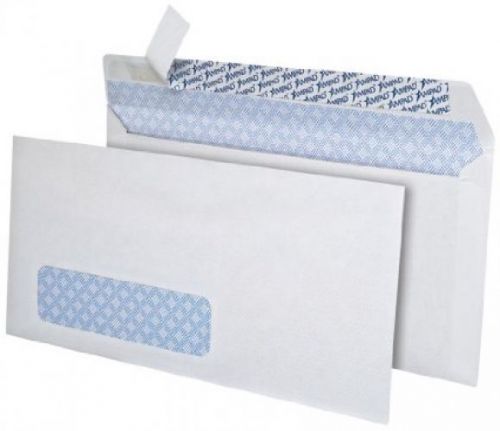 Ampad #10 Single Window Security Envelopes, 150 Envelopes, White (74030W)