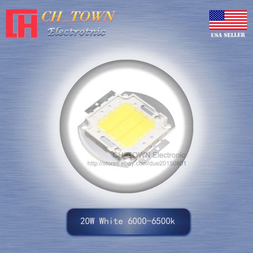 50W White 10000-15000k 32-32v 1800LM High Power LED SMD Chip Light Beads DIY