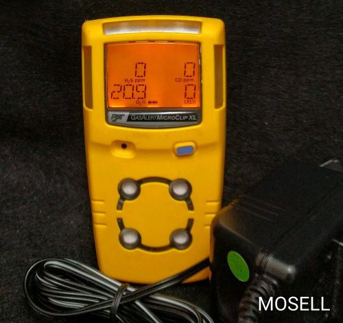 Bw technologies gasalertmicroclip xl gas o2 co h2s lel warranty calibrated for sale
