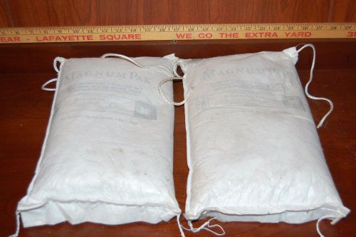 2 Large bags Magnum Pak Silica Gel Desiccant Moisture Absorber Storage Packing
