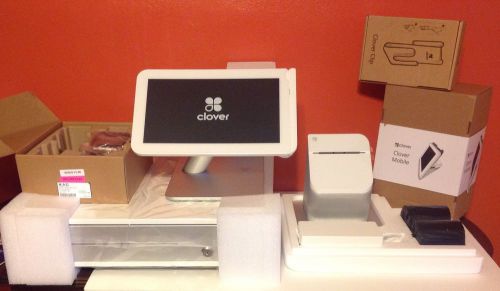 Clover Point of Sale System (POS) Brand New,  C100,c300,p100,3G c201,fs40
