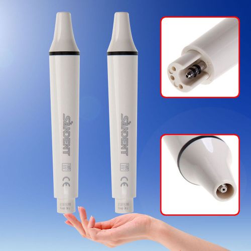 2 Ultrasonic Detachable Scaler Handpiece Dentist EMS WOODPECKER SANDENT Deluxe X