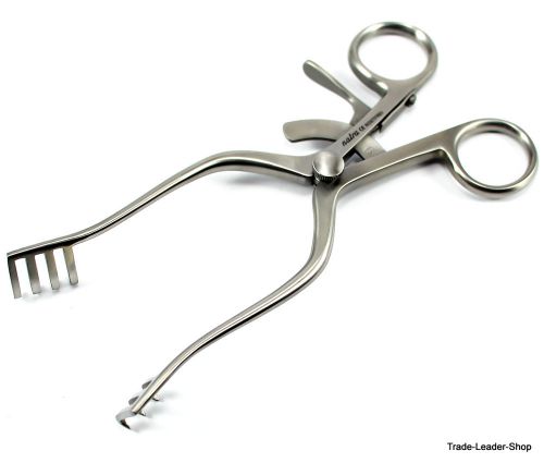 Weitlaner retractor wound hook retractors 13 cm 3x4 sharp prongs surgical spread
