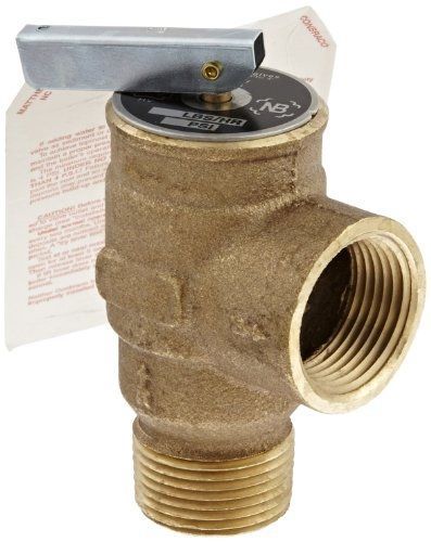 Apollo valve 13-510 series bronze safety relief valve, asme steam, 10 psi set for sale