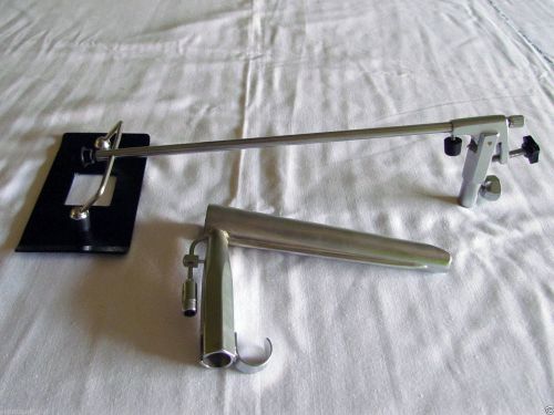 Fiber Optic Laryngoscope with cable &amp; chest Support Holder FREE SHIPPING WORLDWI