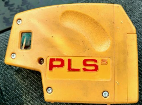 PLS5 5-Way Laser Level Plumb Tool Pacific Laser Systems Company 8.5/10 condition