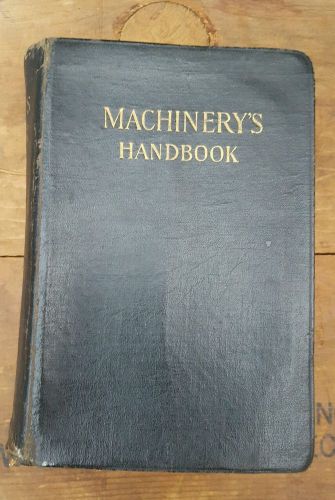 1919 5th Edition 8th Printing Machinery&#039;s Machine Shop Drafting Room Handbook
