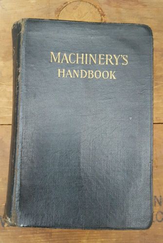 1919 5th Edition 8th Printing Machinery&#039;s Machine Shop Drafting Room Handbook