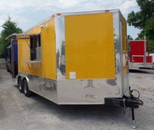Concession trailer 8.5&#039; x 19&#039; porch style food event for sale