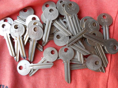 Lot of yale ga gc key blanks set of 39- locksmith for sale