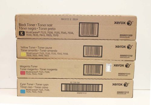 Xerox 006R01509 Black, 006R01510 Yellow, 006R01512 Cyan WorkCentre 7525, OEM