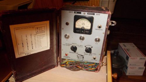 Vintage B&amp;K Model 350 CRT Tester &amp; Rejuvenator