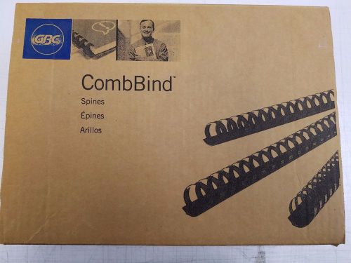 CombBind Box of 100 7/8&#034; White Binding Combs
