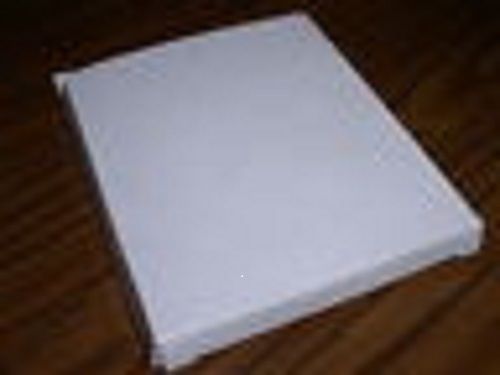 500 New 16 pt White Cardboard CD Case Mailers JS7