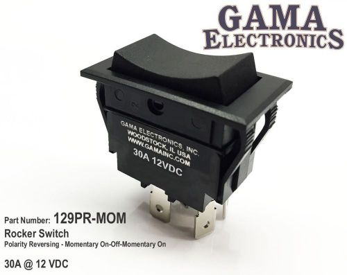 30 amp rocker switch polarity reverse dc motor control for sale