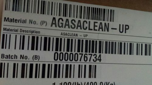 ASACLEAN PURGING COMPOUND GRADE UP, 4 POUNDS