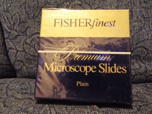FISHER FINEST MICROSCOPE SLIDES PLAIN 3IN X 1IN X 1MM