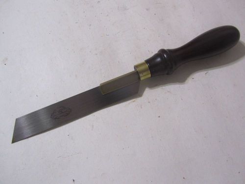 Crown Sheffield England Flexible Flush Cut Saw with Genuine Rosewood Handle