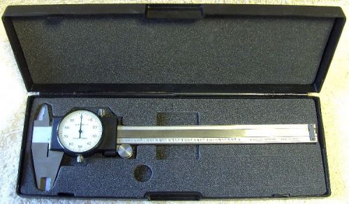 New Grizzly G9256 Dial Caliper With Storage Case