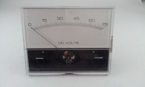 Modutec DC Volt Meter 0 - 75 Volts Analog