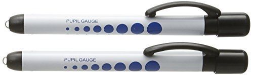 Prestige Medical 229 Nurse/Nursing/Medical Pupil Gauge Quick Lite Penlight (Pack