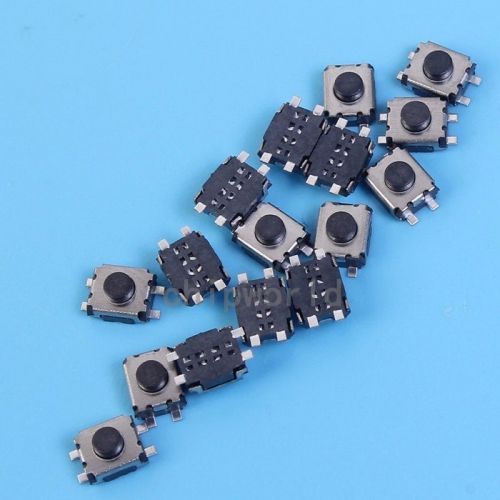 50pcs tact switch momentary no-lock switch smd 4-pin for car remote control key for sale