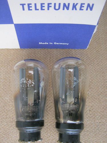 2x AZ1 TELEFUNKEN  rectifier tubes  -  GLOBE  - ( RGN1064 )