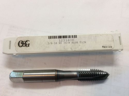 OSG 3/8-16 TiCN Coated Plug Tap, H3, 1231608