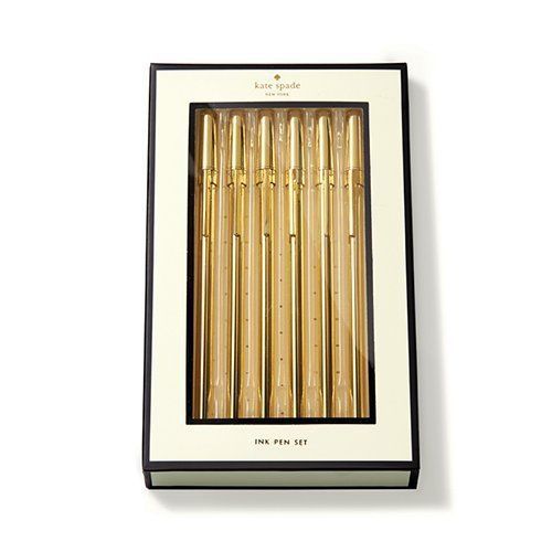 Kate Spade New York Pen Set Strike Gold New